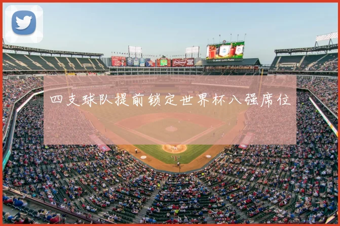 四支球队提前锁定世界杯八强席位